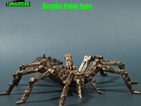 Стімпанк павук 3D Принт Модель