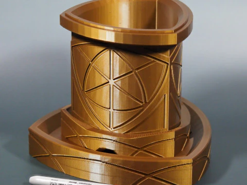 Farscape Planter 3D Print Model