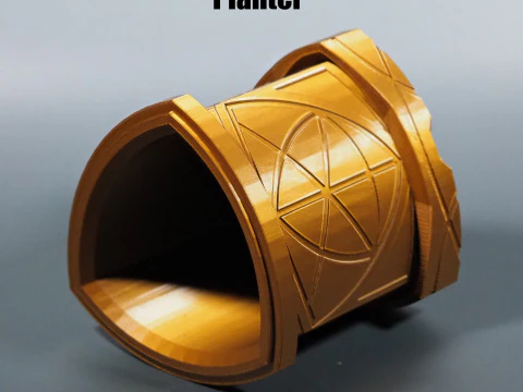 Farscape Planter 3D Print Model