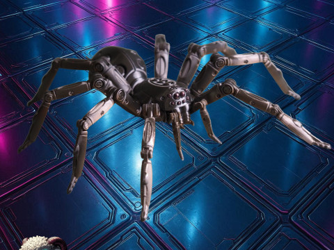 Robot Spider 3D 打印模型