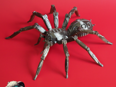 Robot Spider Model Cetak 3D