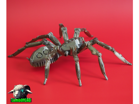 Robot Spider Model Cetak 3D