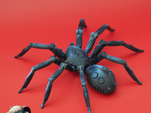 Robot Spider Model Cetak 3D