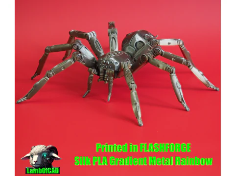 Robot Spider 3D Print Model