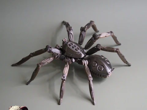 Robot Spider 3D Print Model
