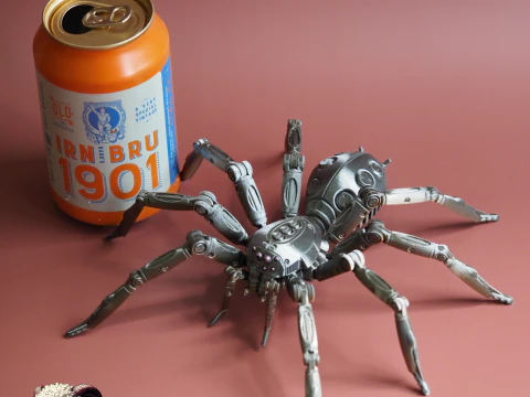 Robot Spider 3D Print Model