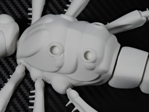 Dragonfly for Painting 3D Print Model