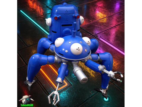 Тачикома GITS SAC, 2-я версия GIG 3D Принт Модель