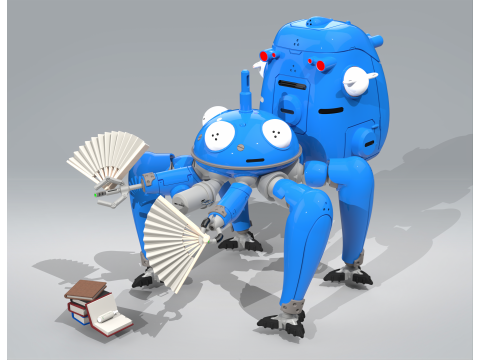 Tachikoma GITS SAC 2nd GIG version 3D 打印模型