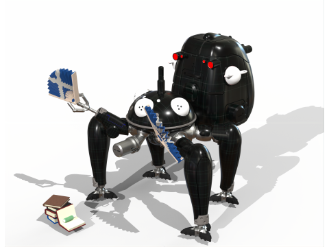 Tachikoma GITS SAC 2nd GIG version 3D 打印模型