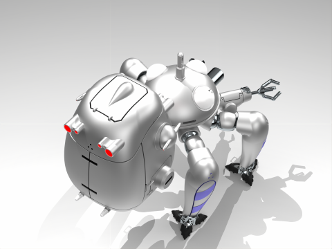Tachikoma GITS SAC 2nd GIG version 3D 打印模型