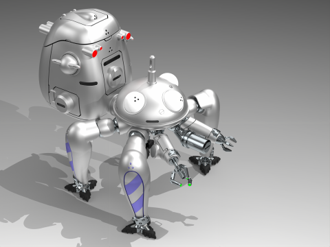 Tachikoma GITS SAC 2nd GIG version 3D 打印模型