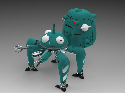 Tachikoma GITS SAC 2nd GIG version 3D 打印模型