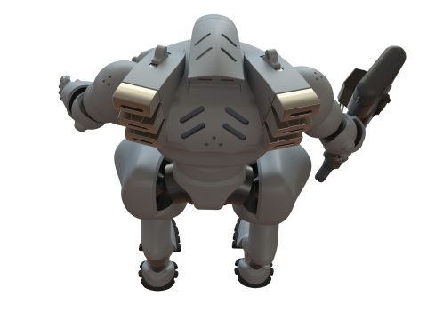 MSDF Type 303 Armored Suit 3D printmodel