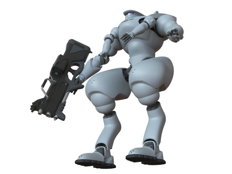 MSDF Type 303 Armored Suit 3D Print Model