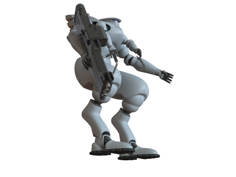 MSDF Type 303 Armored Suit 3D printmodel