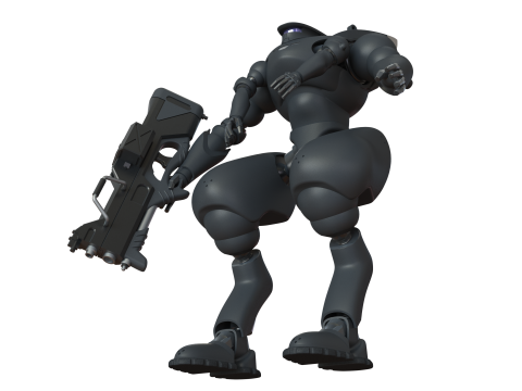 MSDF Type 303 Armored Suit 3D printmodel