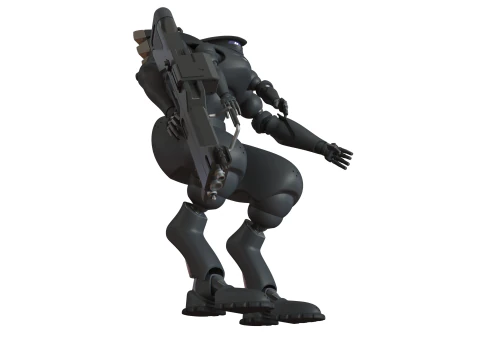 MSDF Type 303 Armored Suit 3D Print Model