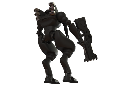 MSDF Type 303 Armored Suit 3D printmodel