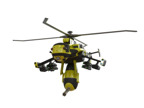 Jigabachi AV Attack Helicopter 3D Print Model