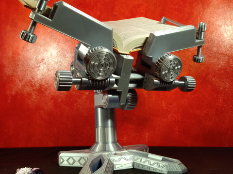 Mechanised Book Stand 3D Принт Модель