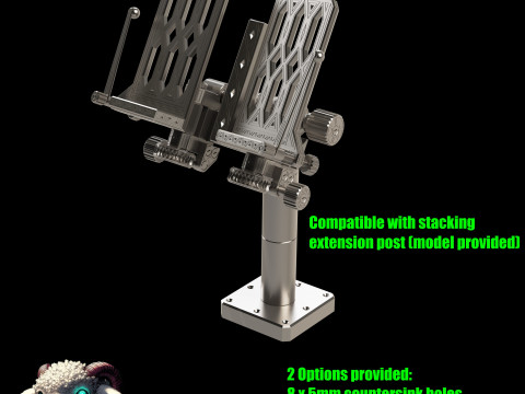 Mechanised Book Stand 3D Принт Модель