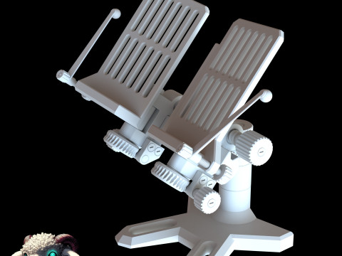 Mechanised Book Stand 3D Принт Модель