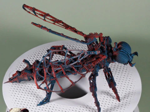 Steampunk Wasp 3D Print Model