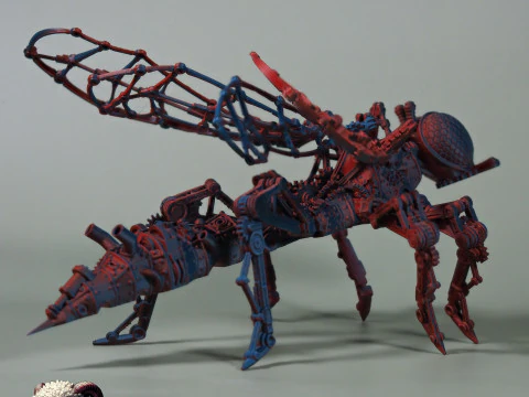 Steampunk Wasp 3D Print Model
