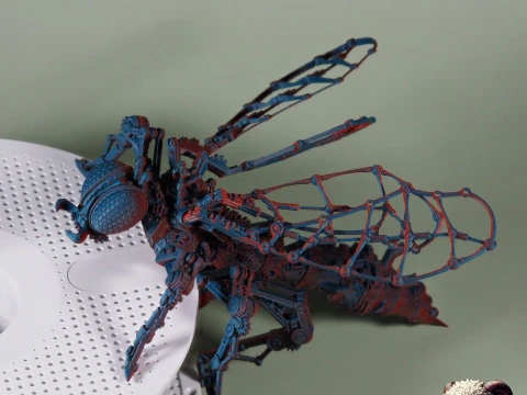 Steampunk Wasp 3D Print Model