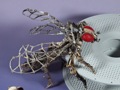 Steampunk Wasp 3D Print Model