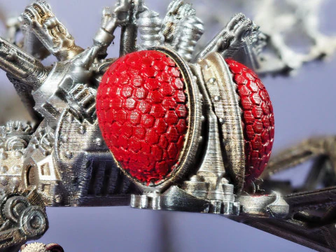 Steampunk Wasp 3D Print Model