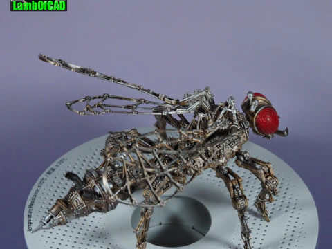 Steampunk Wasp 3D Print Model
