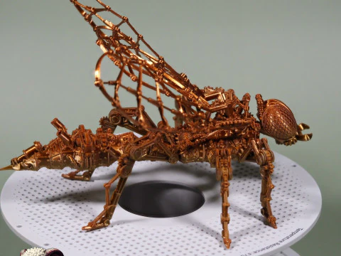 Steampunk Wasp 3D Print Model