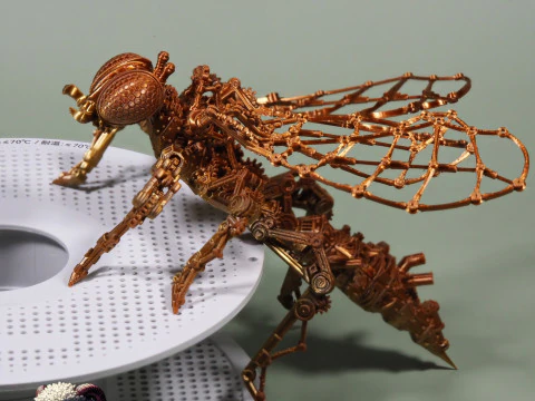 Steampunk Wasp 3D Print Model