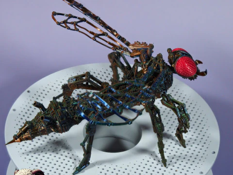 Steampunk Wasp 3D Print Model