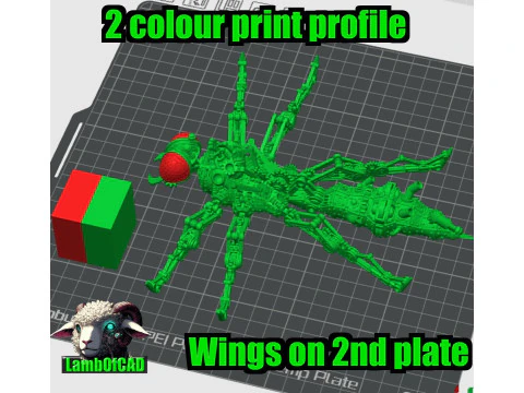 Steampunk Wasp 3D Print Model