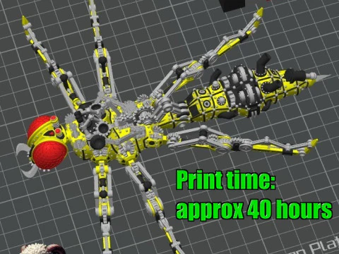 Steampunk Wasp 3D Print Model