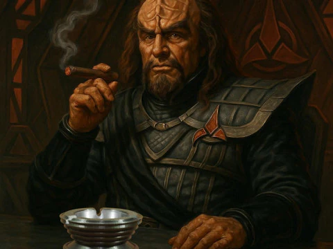 Клингонская пепельница 3D Принт Модель