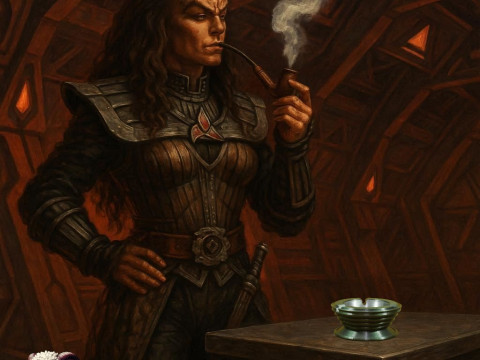 Klingonischer Aschenbecher 3D Druckmodell