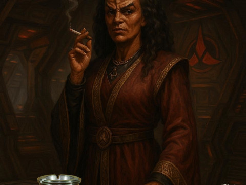 Klingonischer Aschenbecher 3D Druckmodell