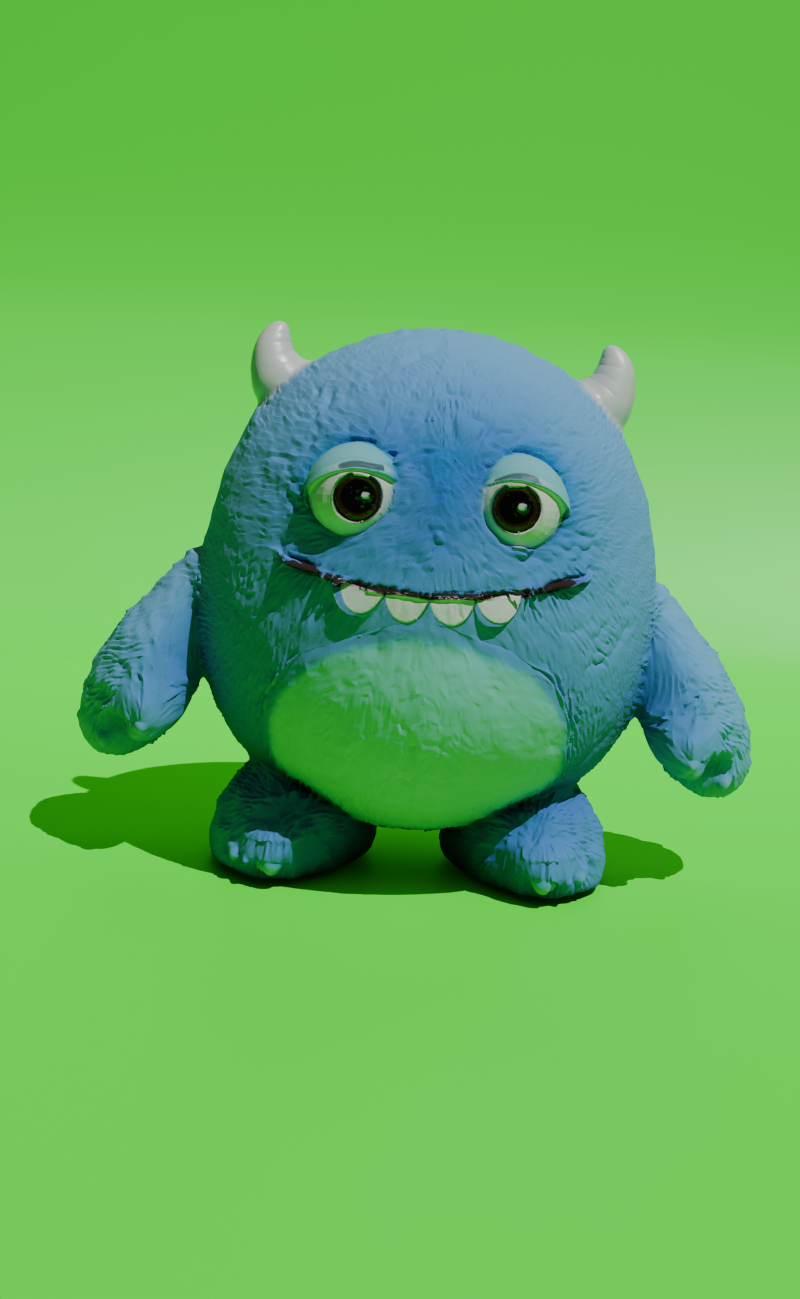 Poppy Monsterblend Modello 3D .c4d .max .obj .3ds .fbx .stl .blend