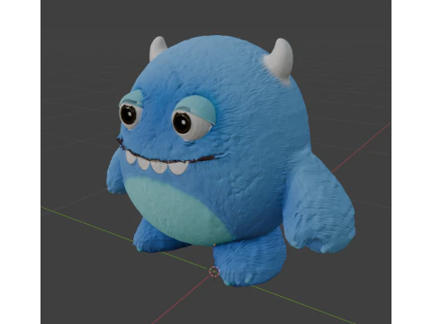 Poppy Monsterblend 3D Model