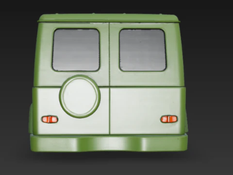 Jeep body 3D Model