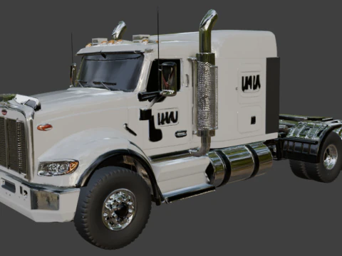Heavy Truck 3D Model