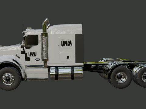 Heavy Truck 3D Model