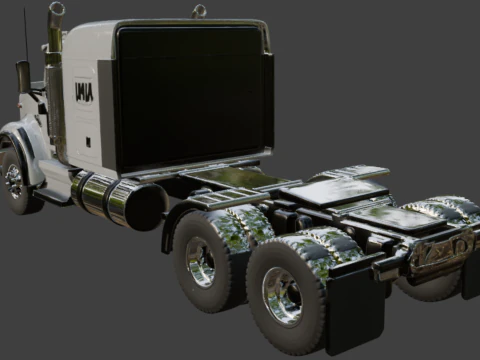 Heavy Truck 3D Model