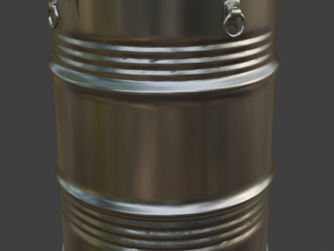 Oil barrel 3D Model