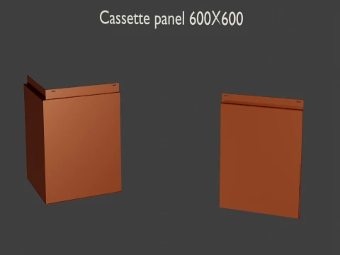 Facade Panels Box Set 3D Model