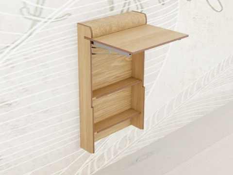 Folding Table 3D Model